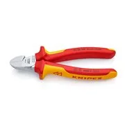 KNIPEX Boční štípací izolované kleště s prodloženým břitem, 160 mm